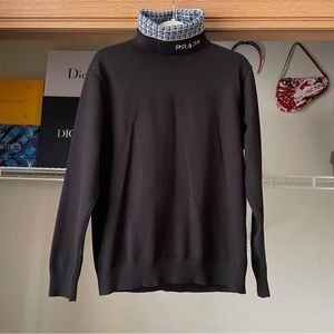 Prada Black Turtleneck Sweater